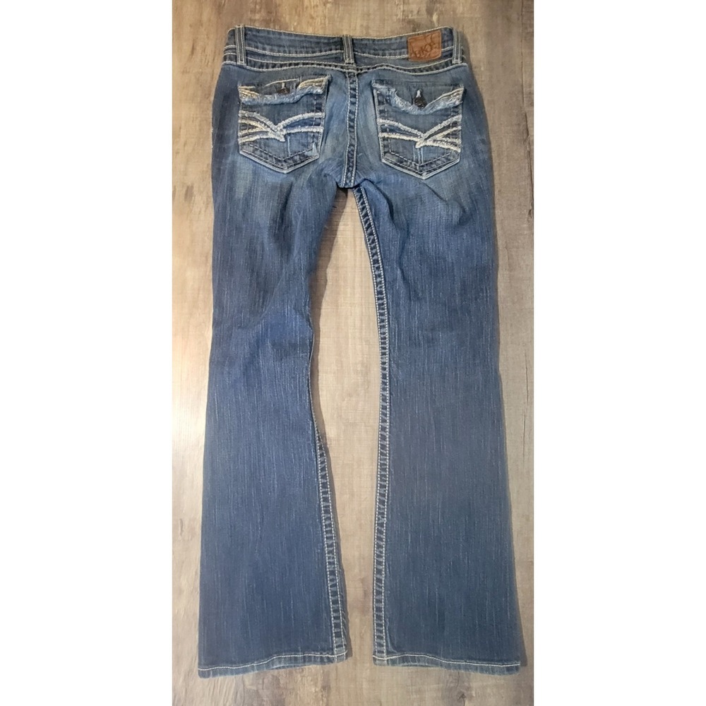 BKE Jeans Womens 29X31.5 Stella Bootcut Flap Pockets Casual Western Rodeo Y2K - Picture 11 of 15